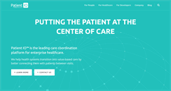 Desktop Screenshot of patientio.com